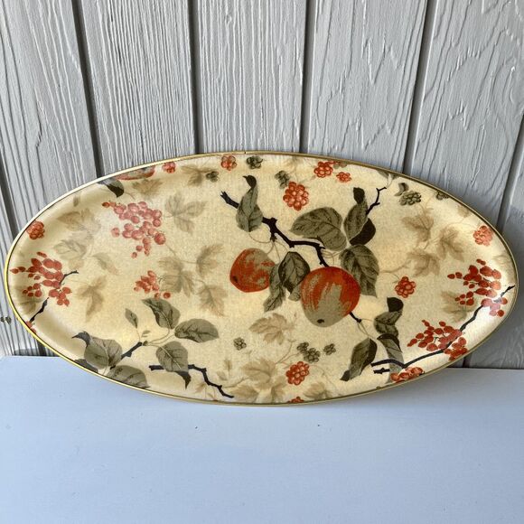 Arnold Designs LTD Chalford Glos Fiberglass Tray Fruit & Berry 1960s England VTG - Picture 11 of 11